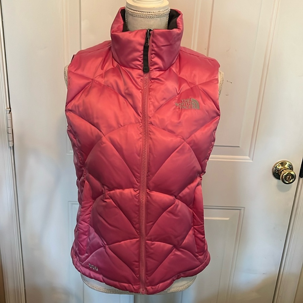 The North Face | nearly new Aconcagua goose down vest aurora pink